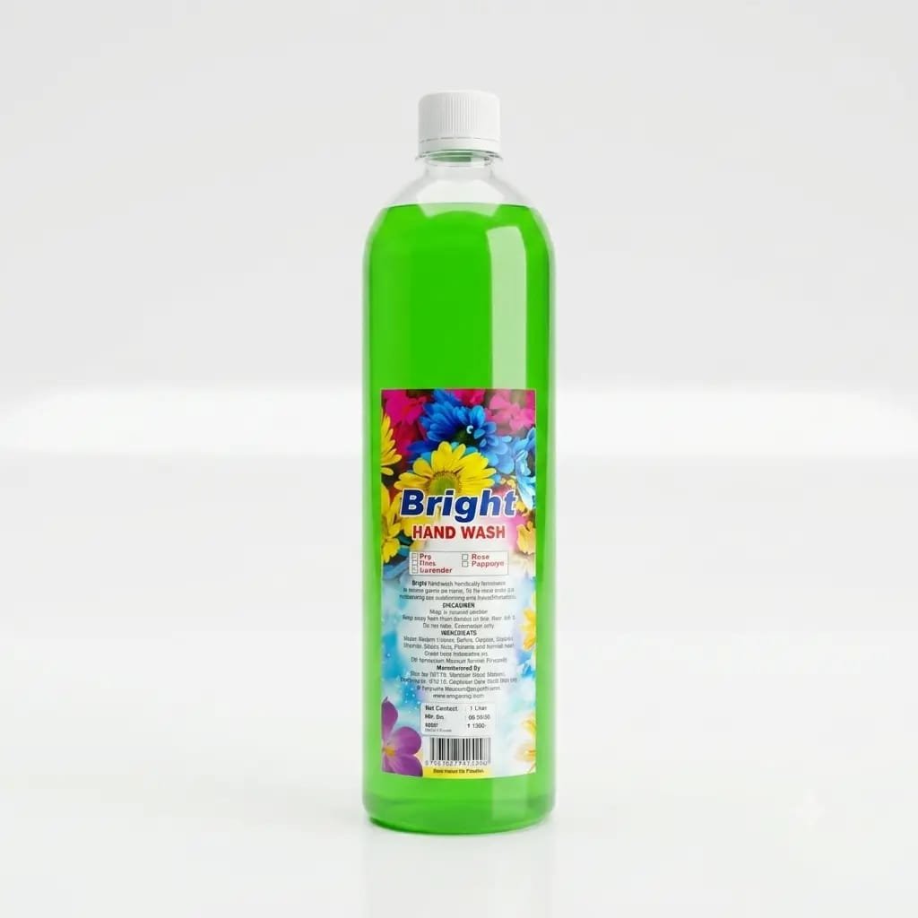 Bright Silky Hand wash 1Ltr - Image 2