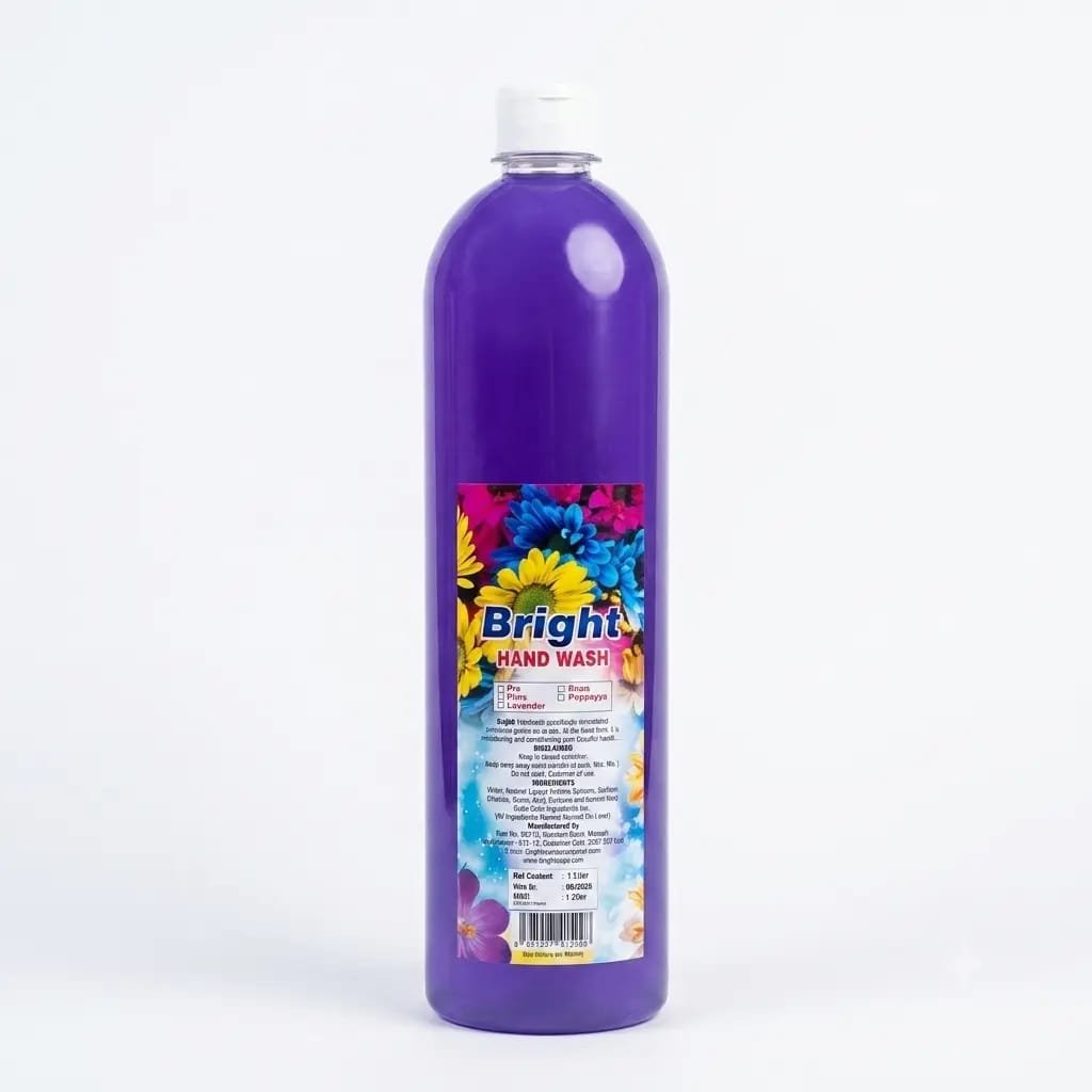 Bright Silky Hand wash 1Ltr - Image 3