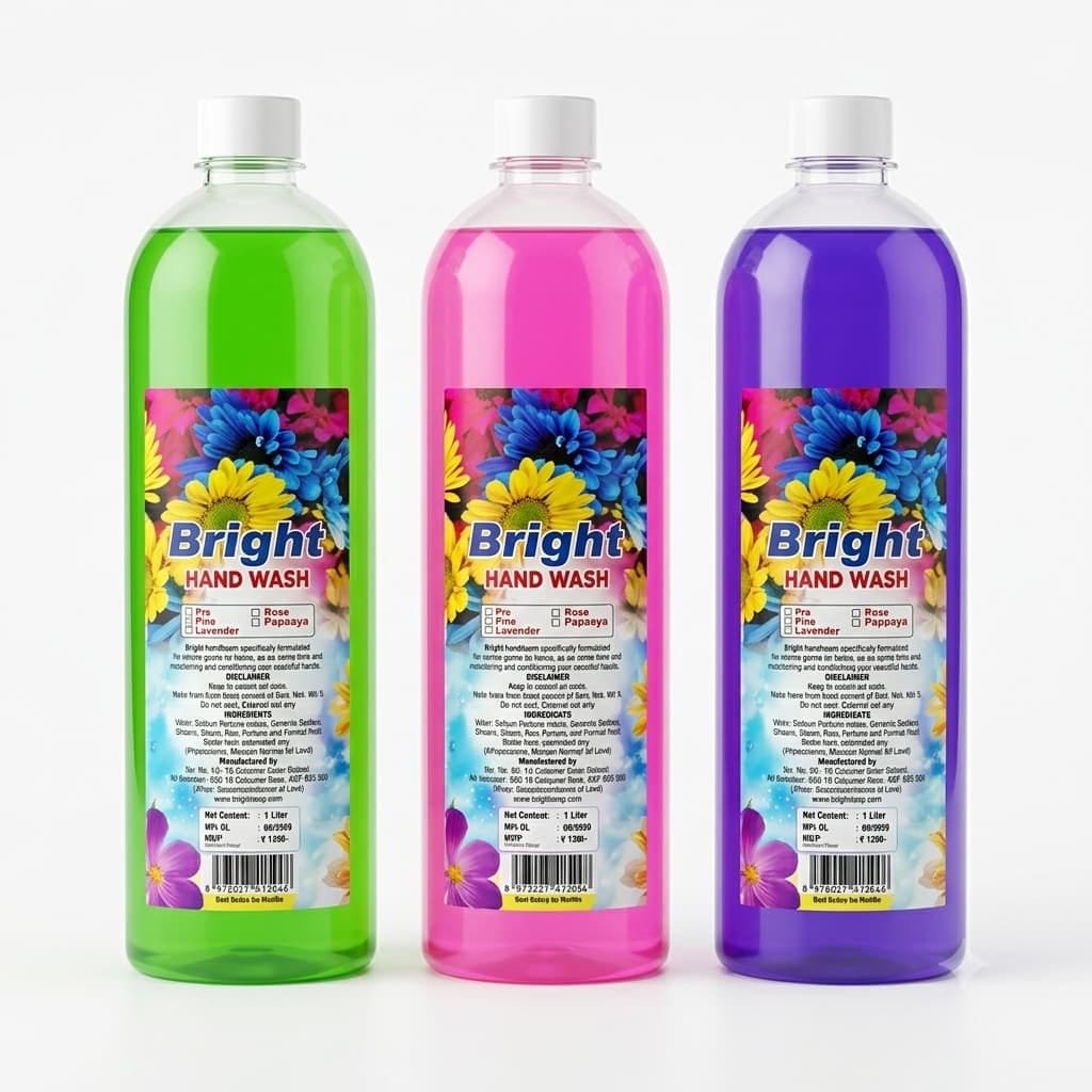 Bright Silky Hand wash 1Ltr
