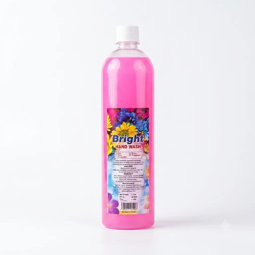 Bright Silky Hand wash 1Ltr - Image 4