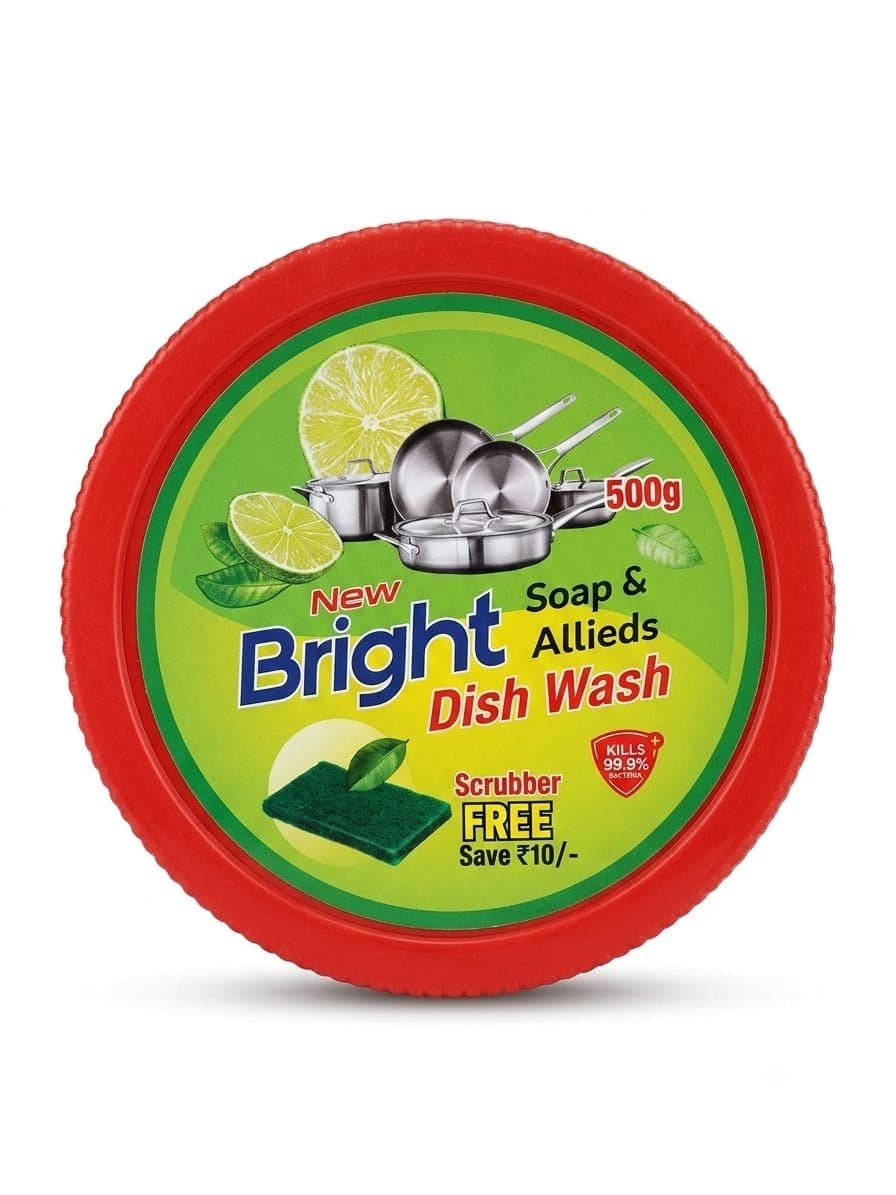Bright Dish Wash Round 500 Gm - Image 2