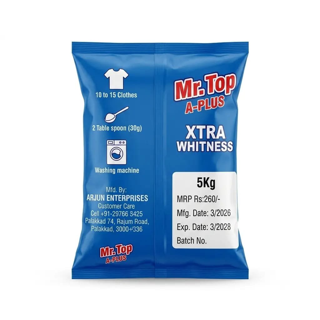Mr. Top A-Plus Washing Powder 5Kg - Image 2