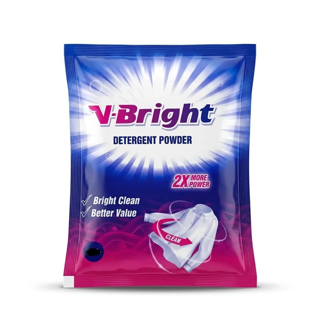 V Bright Detergent Powder 300gm