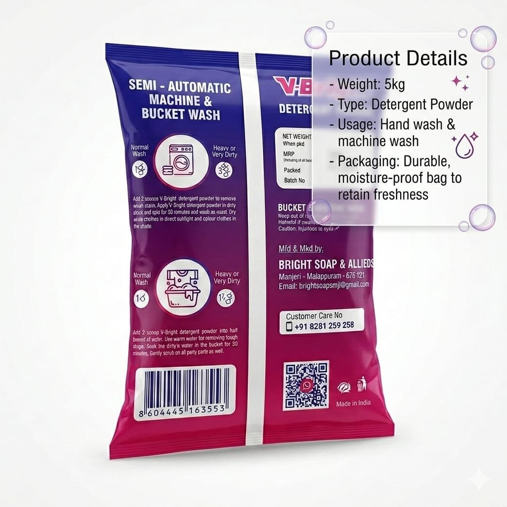 V Bright Powder 5Kg