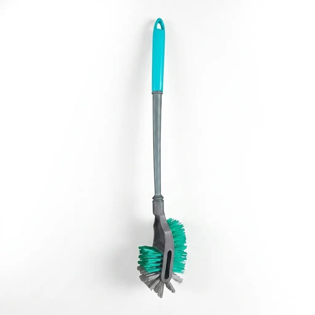 Double Hockey Toilet Cleaning Brush