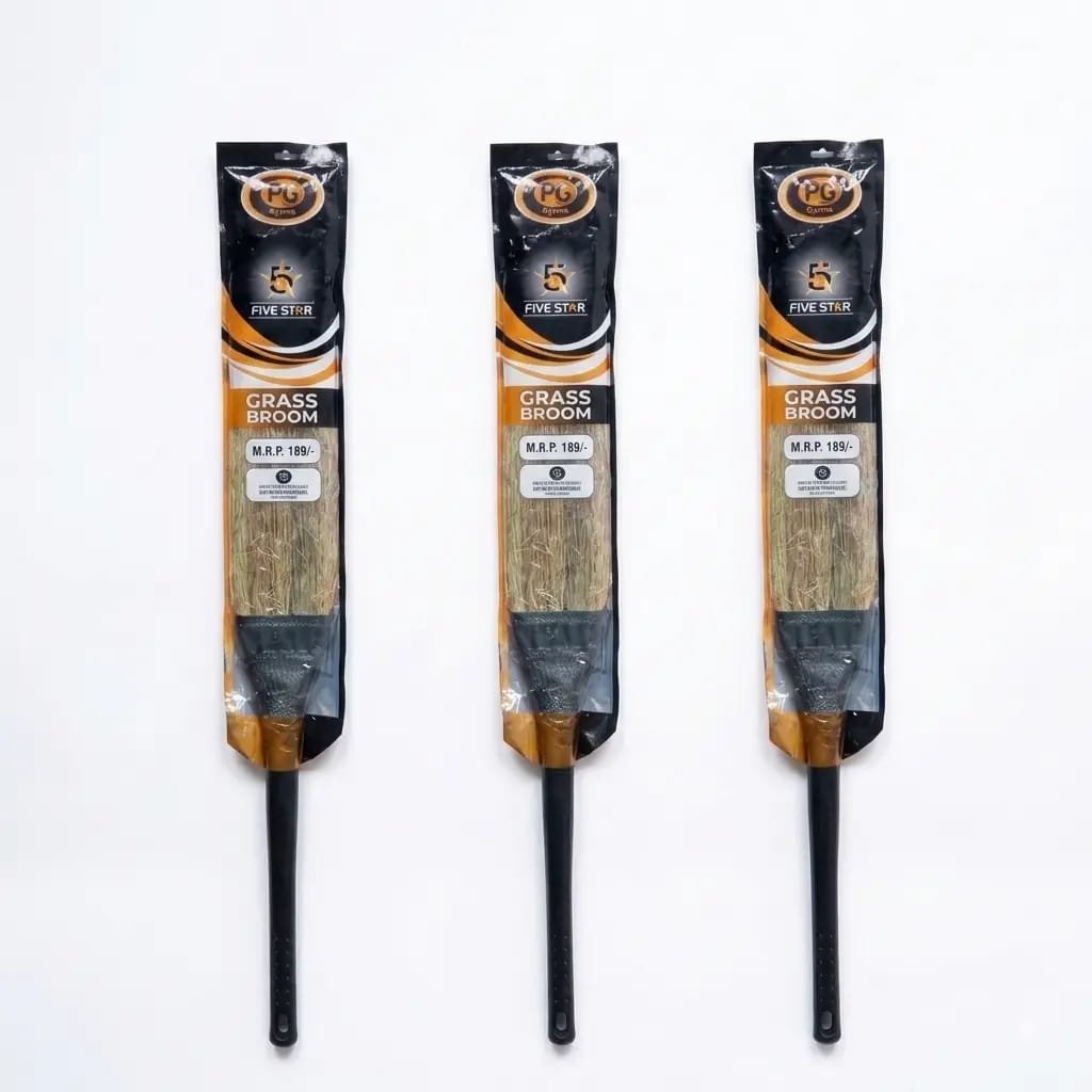 Five-Star Premium Grass Broom